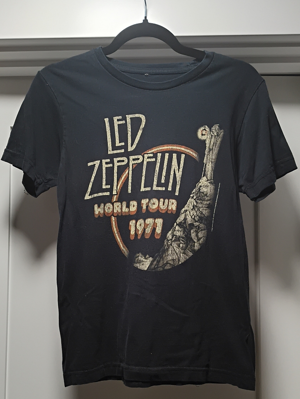 Black Led Zeppelin 'World Tour 1971' Graphic Tee